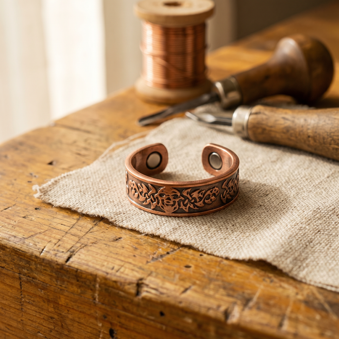 Ovia Copper Jewellery Clag Copper Ring