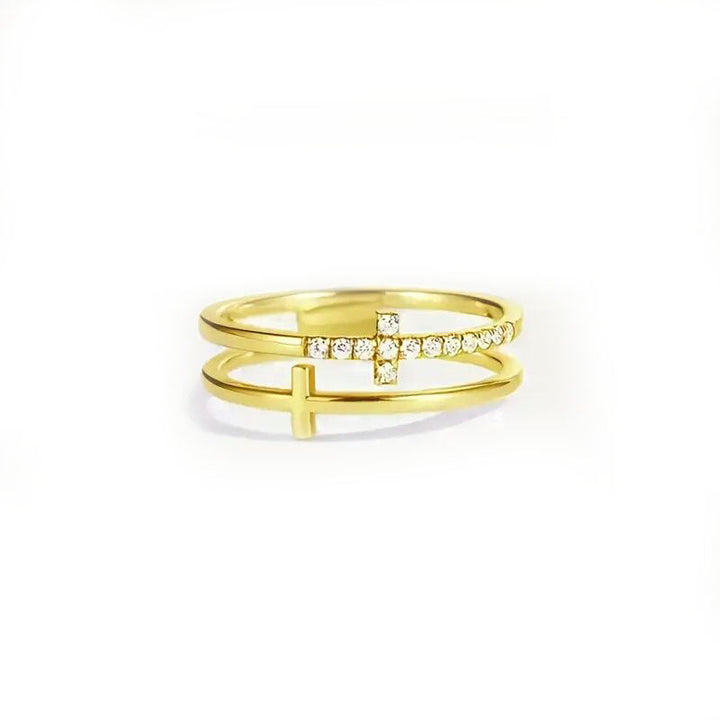 Double-Layer Cross Ring