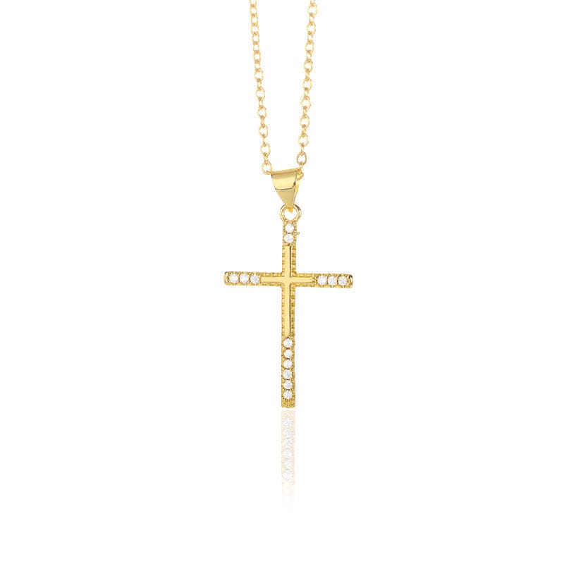SIMPLE CROSS NECKLACE