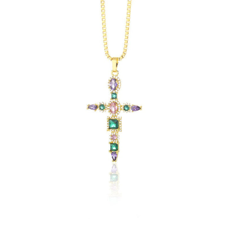 SIMPLE CROSS NECKLACE