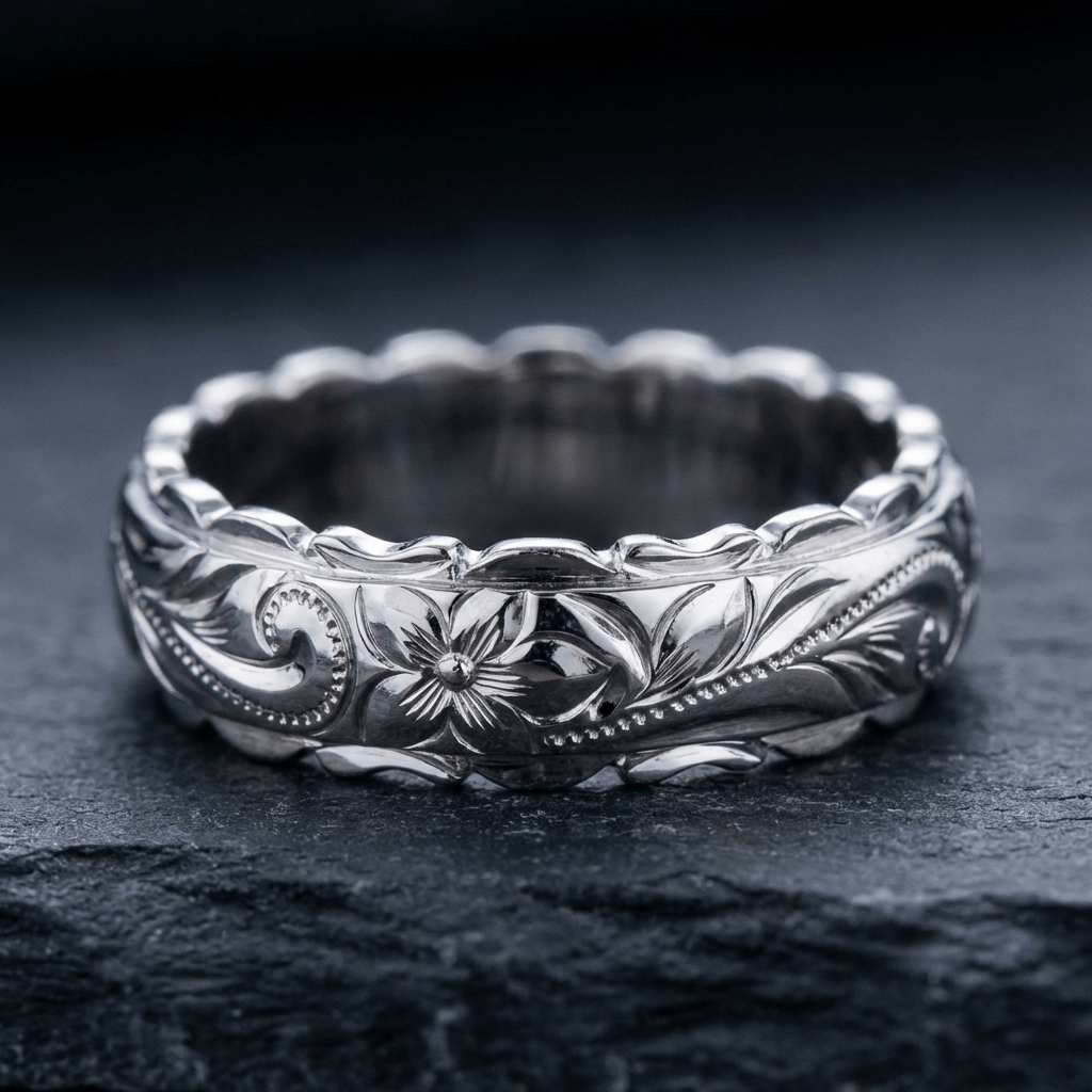 Gloria's Garden Band Ring