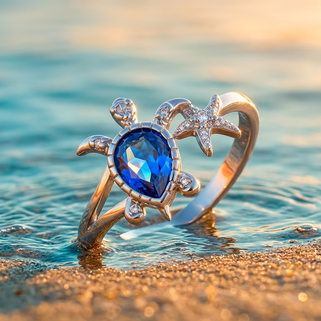 Turtles Luck Ring