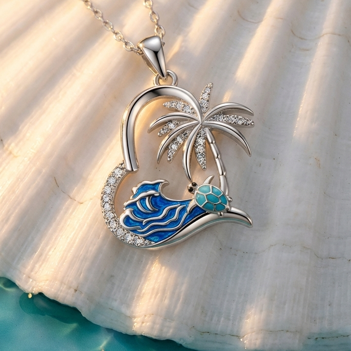 Island Heart Necklace