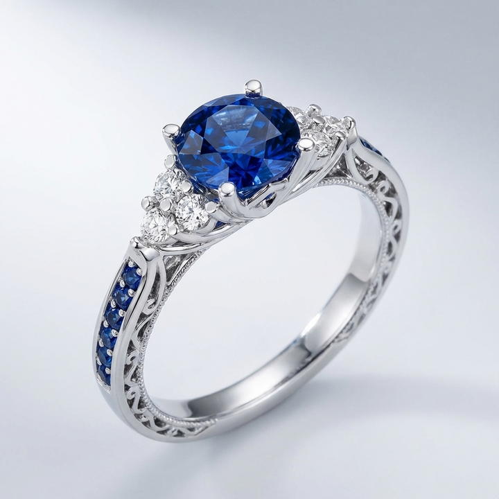 Cherished Blue Ring