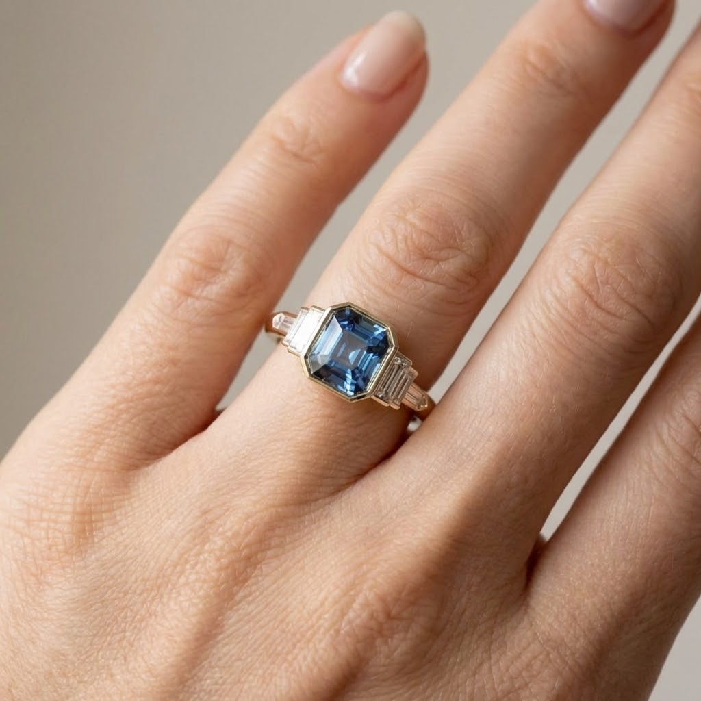 Blue Fortress Ring