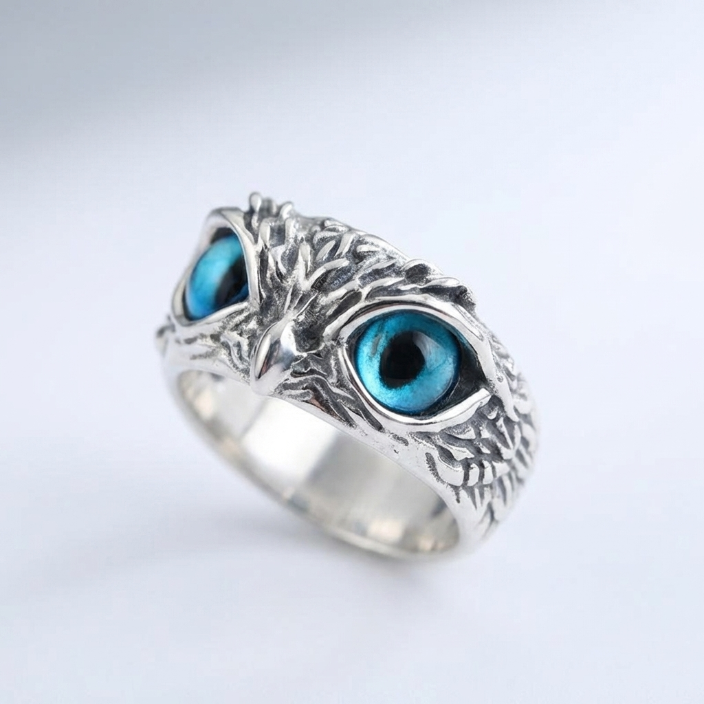 Owl Ring - (Adjustable)