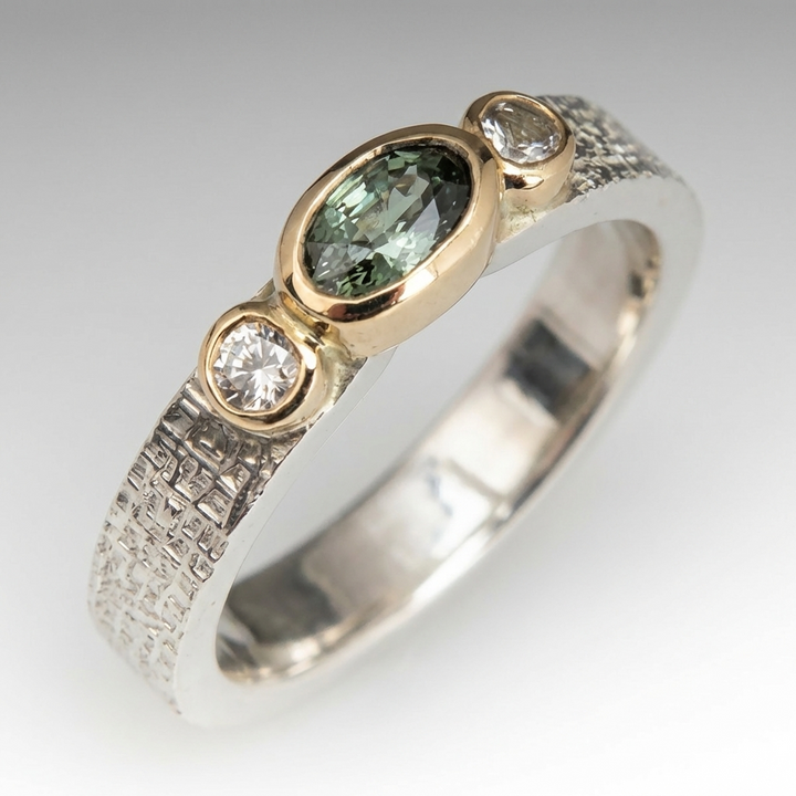 Green & Gold Ring