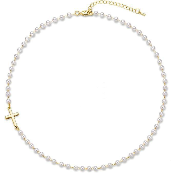Cross Collarbone Necklace Gift