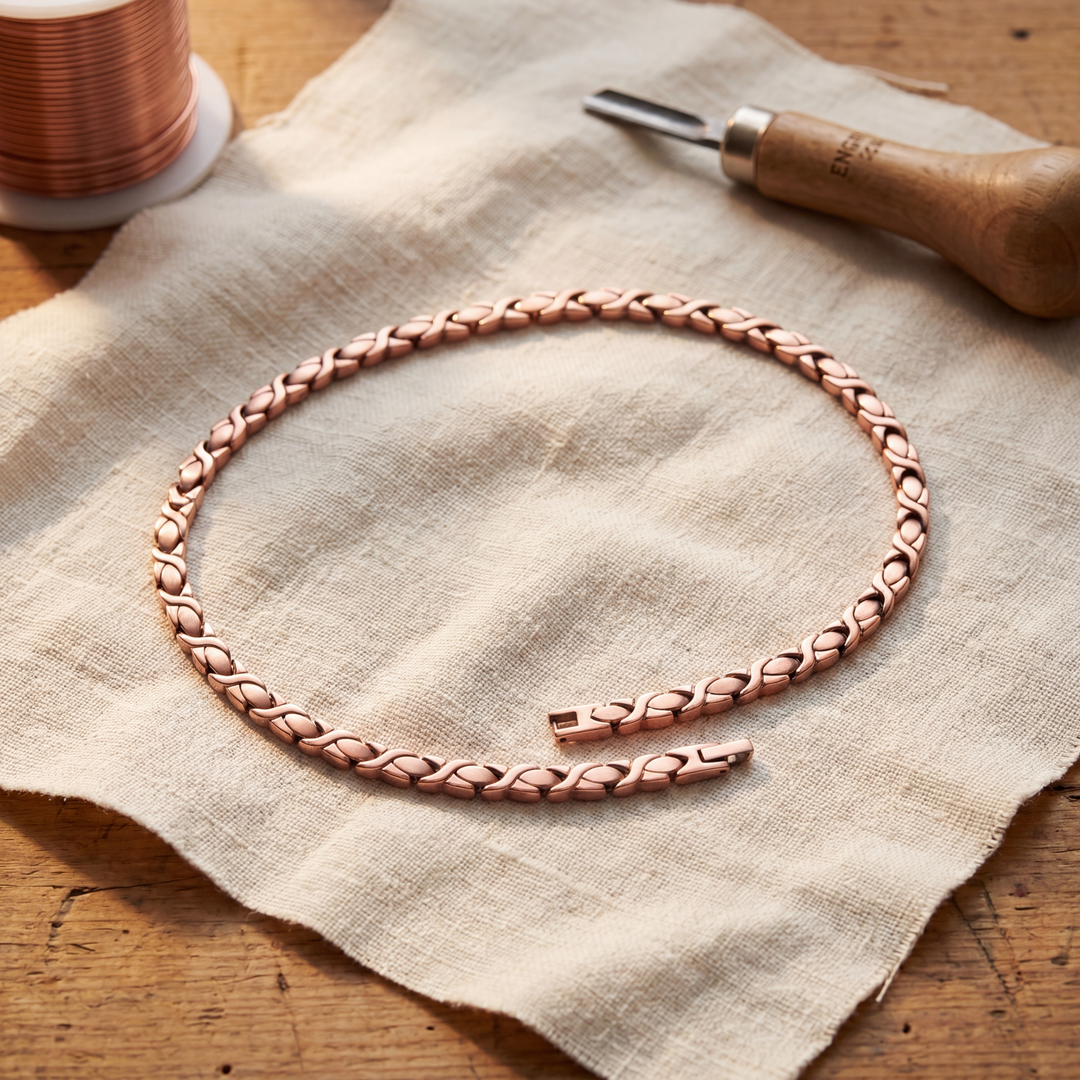 Ovia Copper Jewellery Cedar Copper Necklace