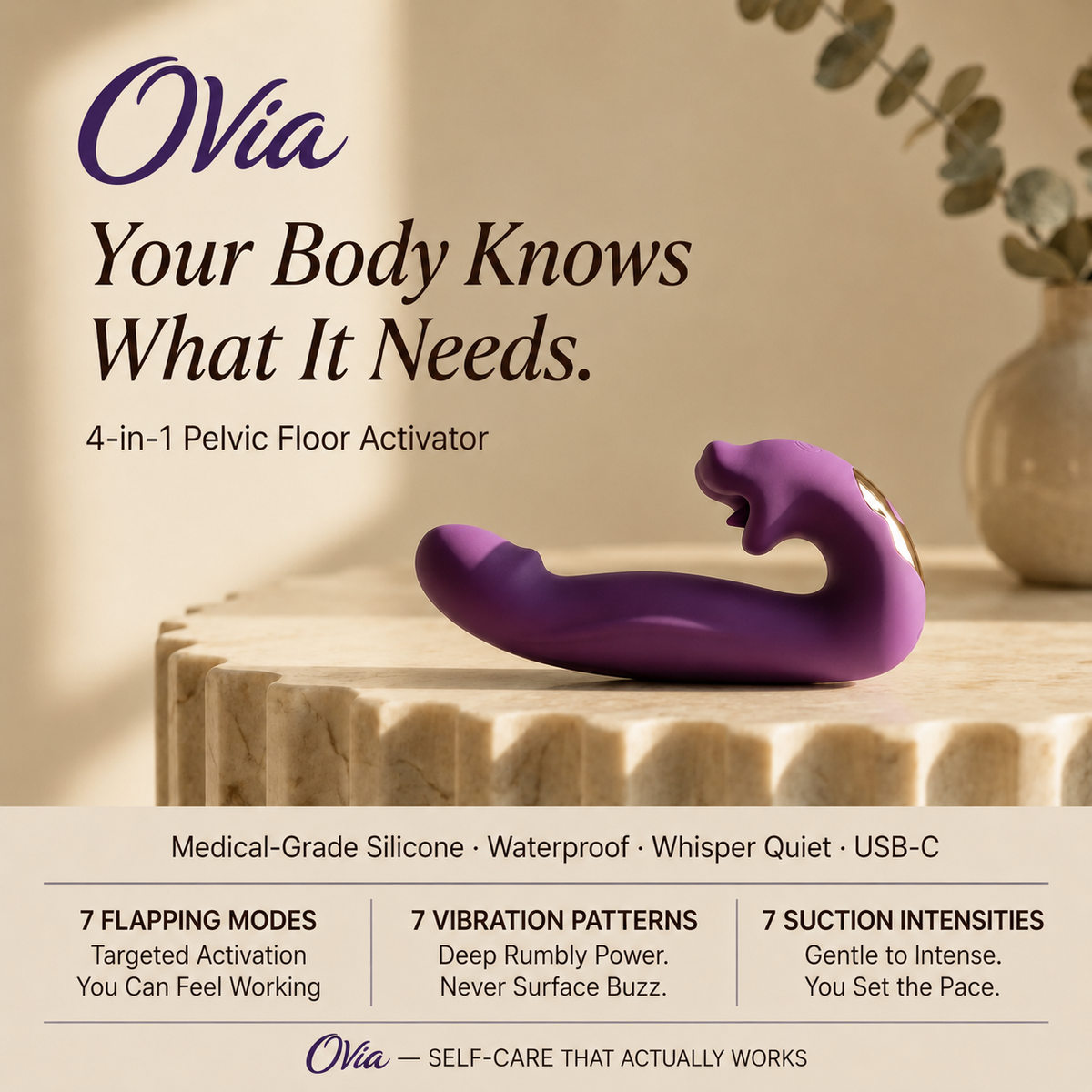 Ovia™ 4-in-1 Pelvic Floor Activator