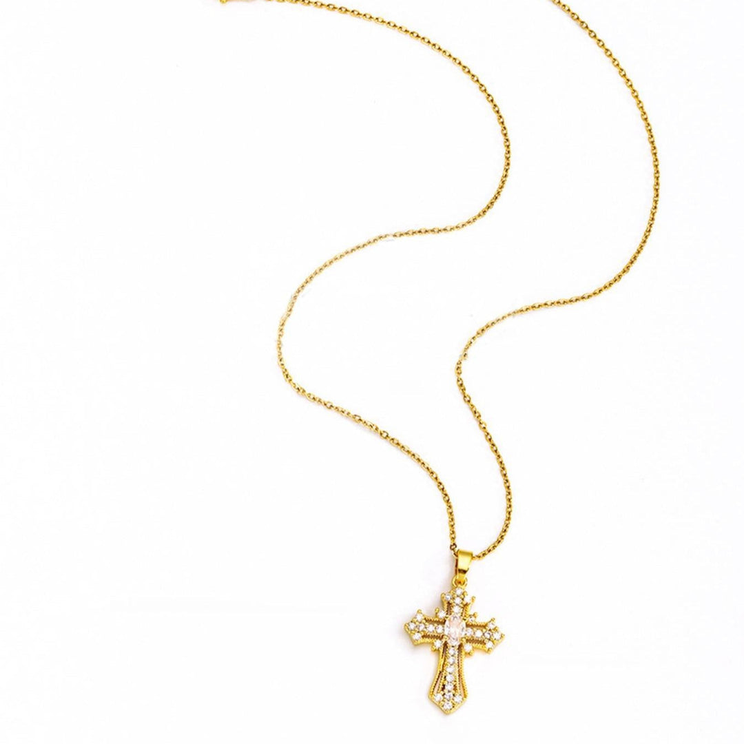 Creative Cross Pendant Necklace