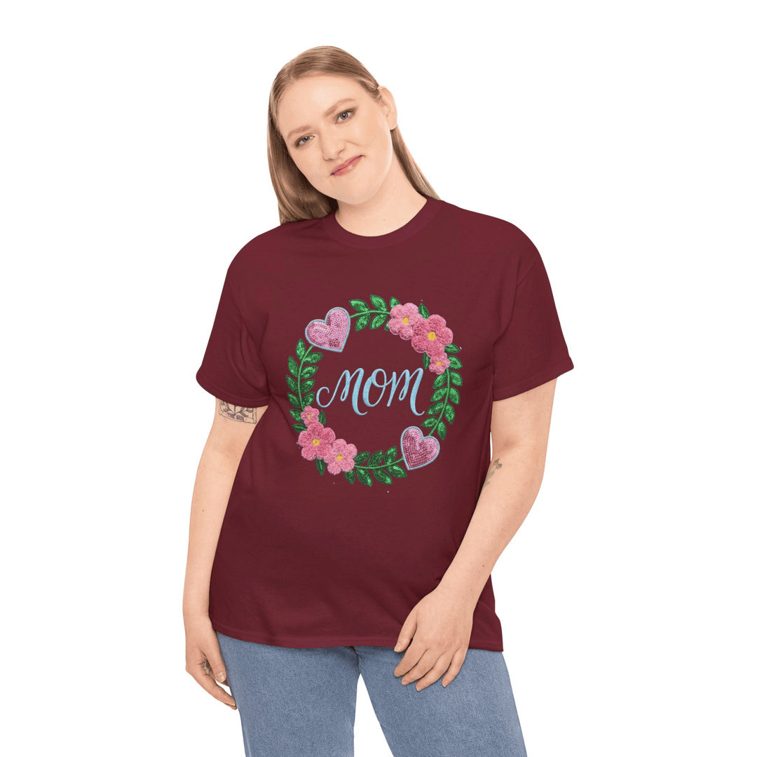 FLOWERS & MOM TEE