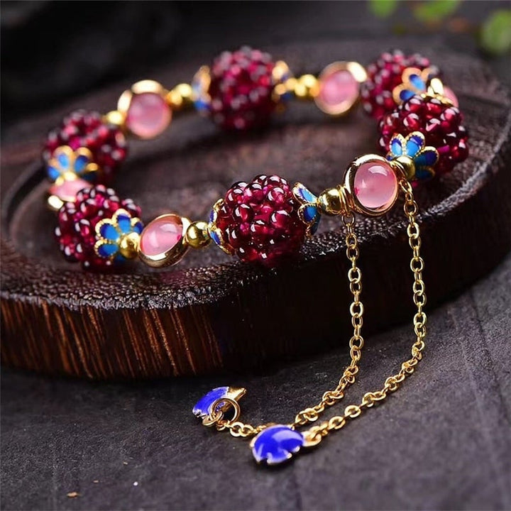 Natural Stone Bead Bracelet