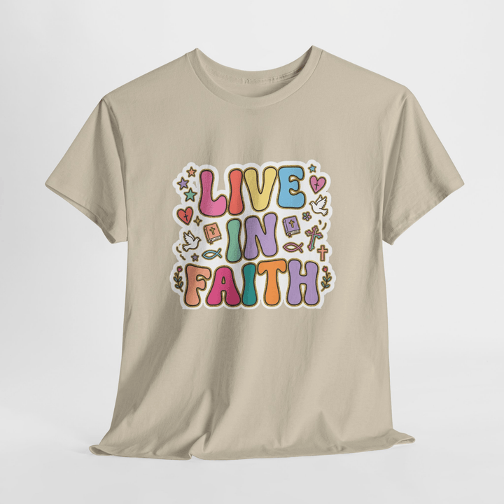 LIVE IN FAITH TEE