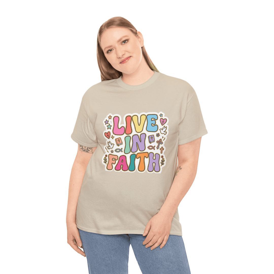 LIVE IN FAITH TEE