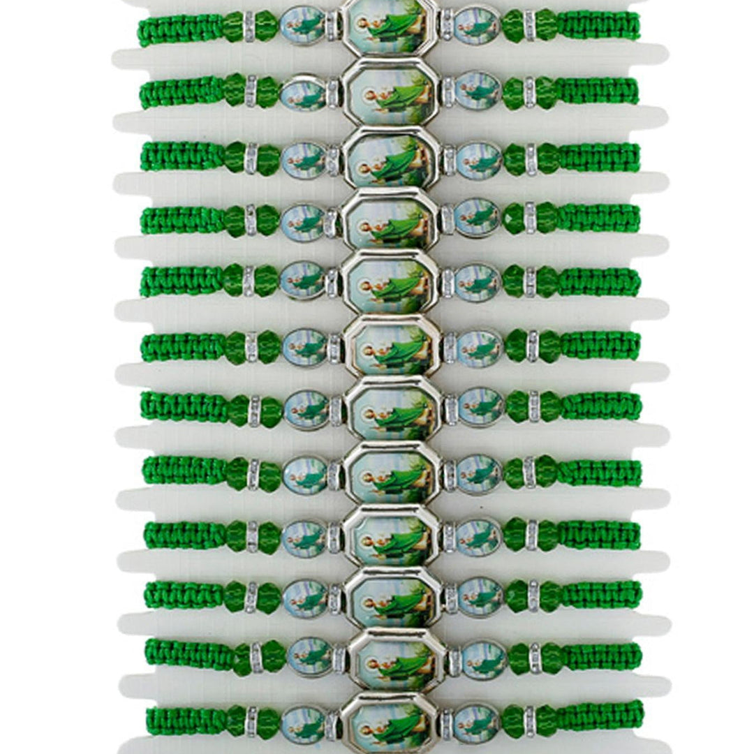 Virgin Mary Woven Bracelet