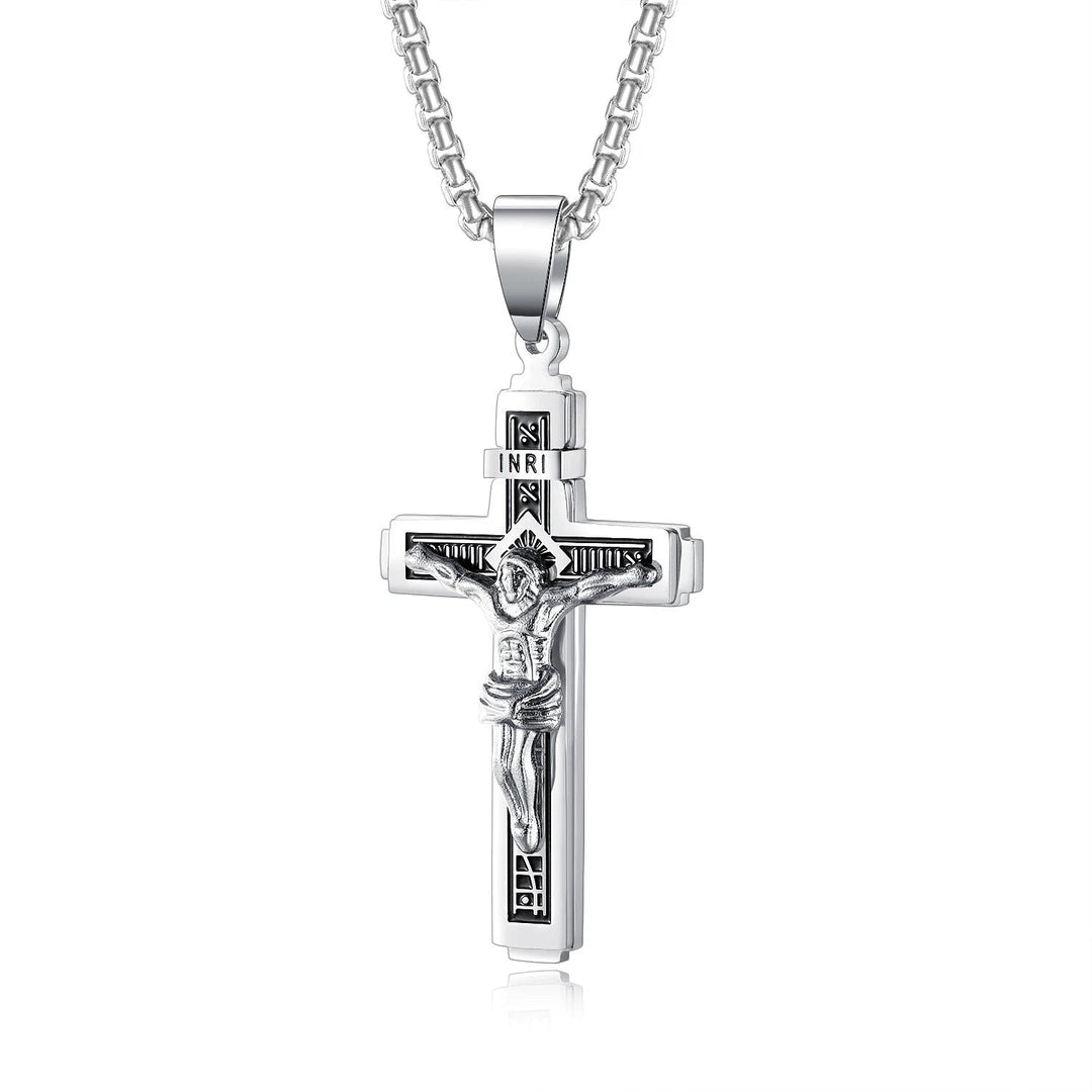 Fashionable stainless steel cross jewelry
