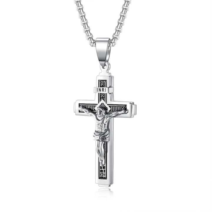 Fashionable stainless steel cross jewelry
