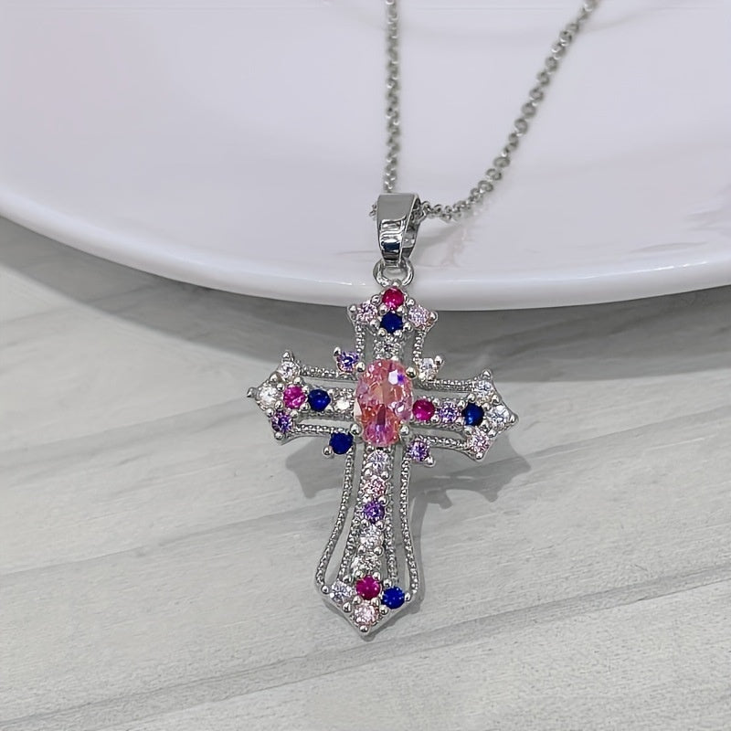 Creative Cross Pendant Necklace