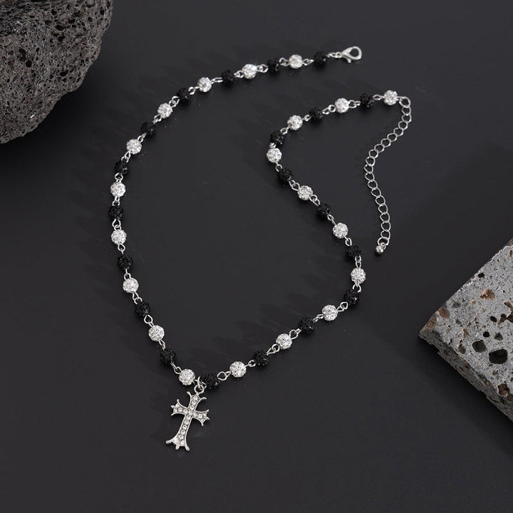 Holy Pearl Cross Necklace Jewelry