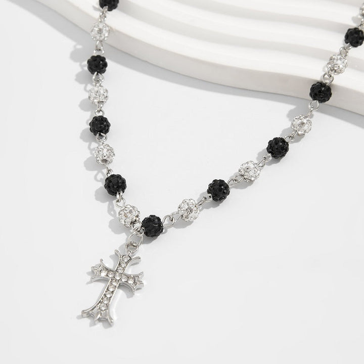 Holy Pearl Cross Necklace Jewelry