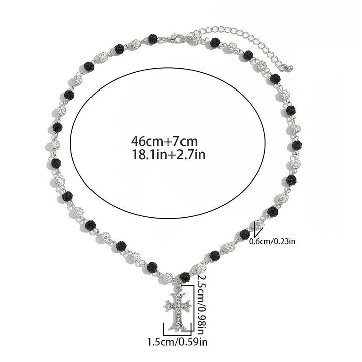Holy Pearl Cross Necklace Jewelry