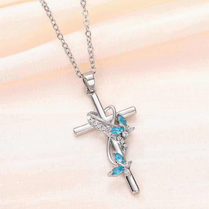 Elegant Cross Pendant Necklace Gift