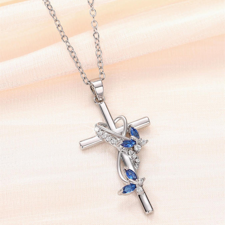 Elegant Cross Pendant Necklace Gift