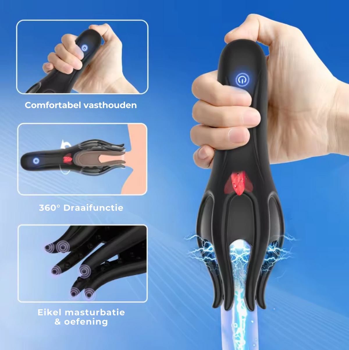 The Shockwave 3-In-1 | Wetenschappelijk Bewezen Stimulatie