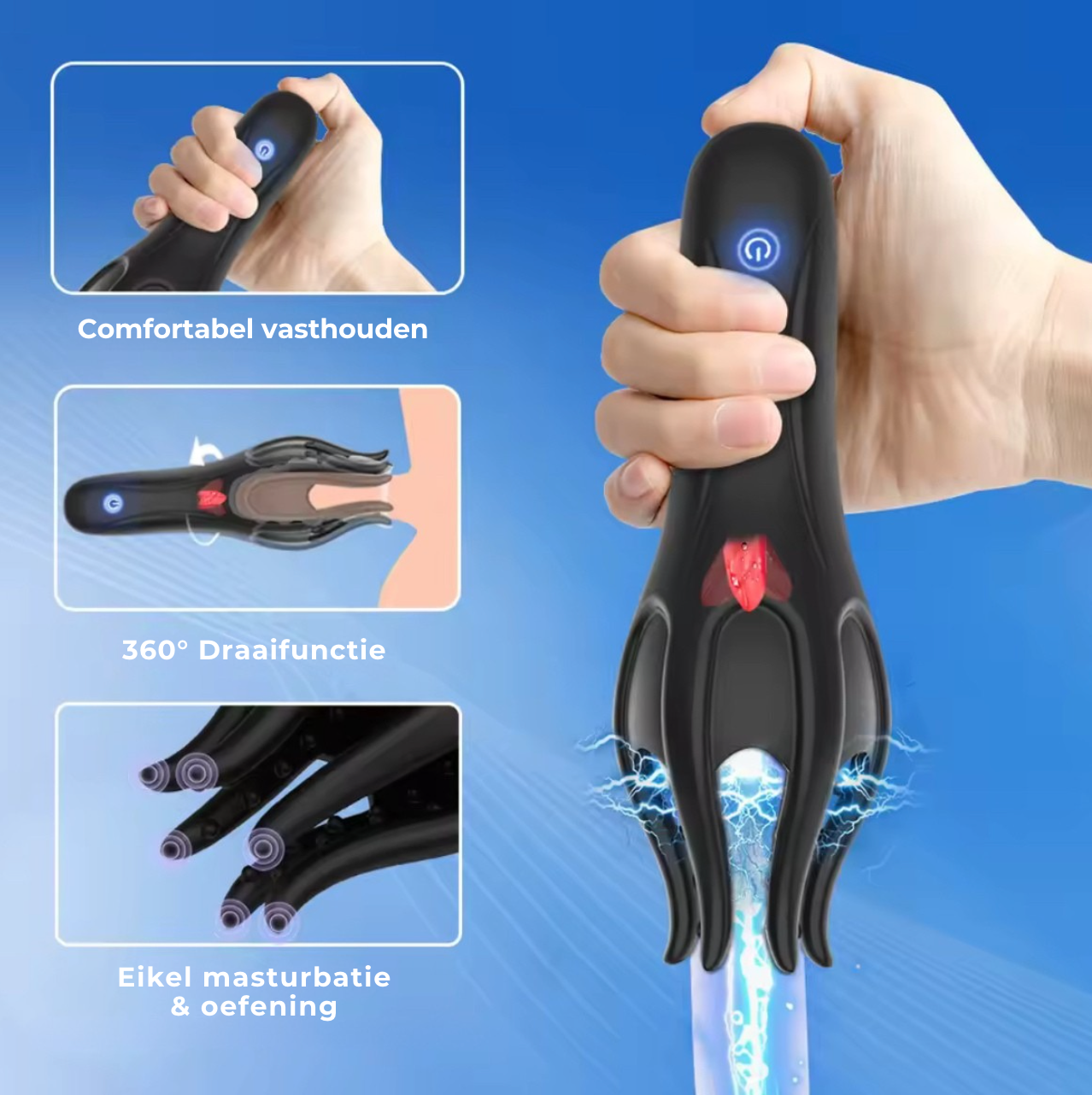 The Shockwave 3-In-1 | Wetenschappelijk Bewezen Stimulatie