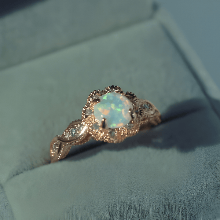 Moonlit Bloom Ring