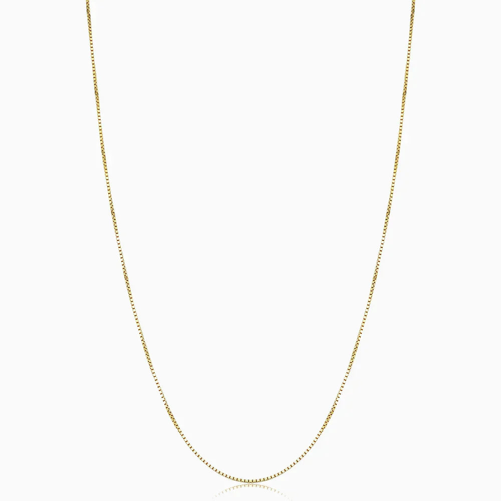 Gold Box Necklace