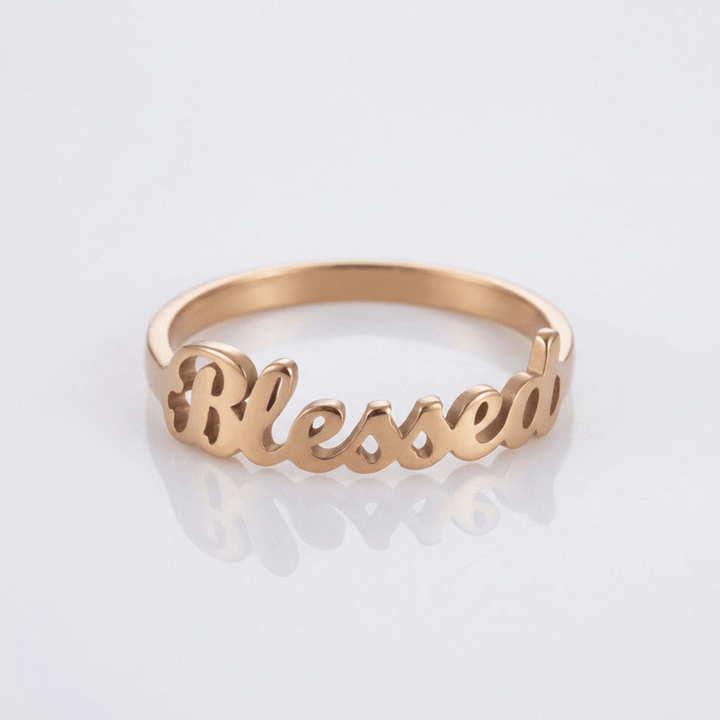 SILVER BLESSED RING