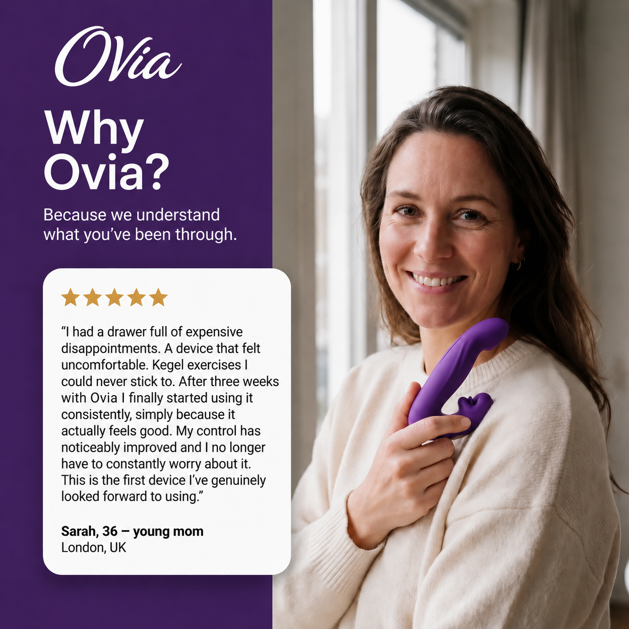 Ovia™ 4-in-1 Pelvic Floor Activator
