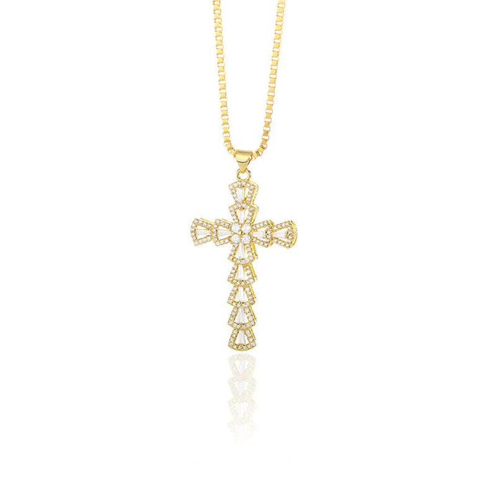 SIMPLE CROSS NECKLACE