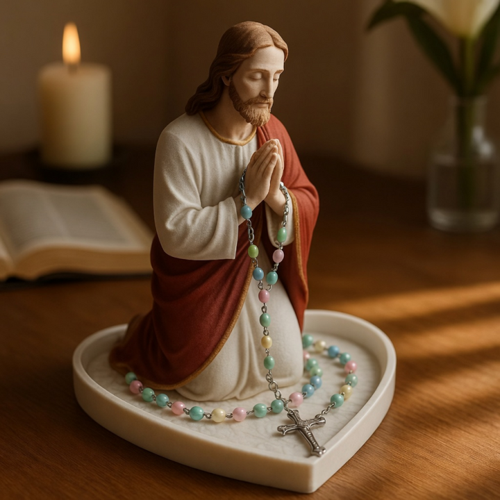 Virgin Mary Jewelry Stand