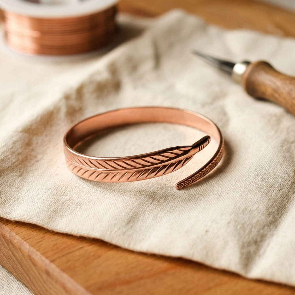 Ovia Copper Jewellery Root Copper Bracelet
