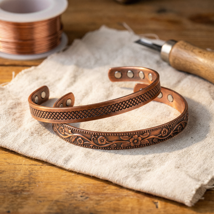 Ovia Copper Jewellery Forge Copper Set