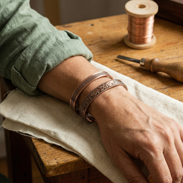 Ovia Copper Jewellery Forge Copper Set