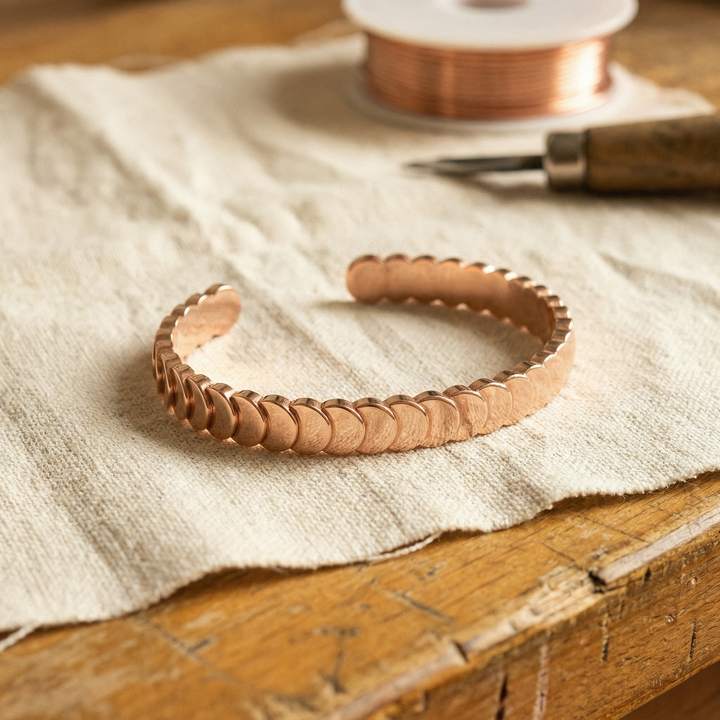 Ovia Copper Jewellery Tide Copper Bracelet