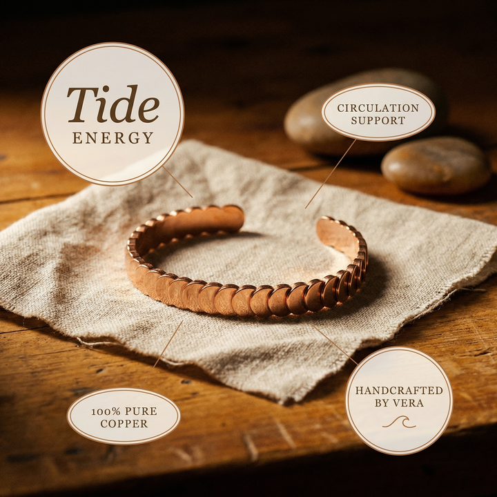 Ovia Copper Jewellery Tide Copper Bracelet