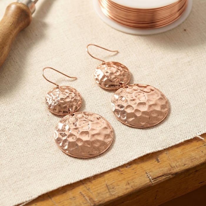 Ovia Copper Jewellery Solstice Copper Earrings