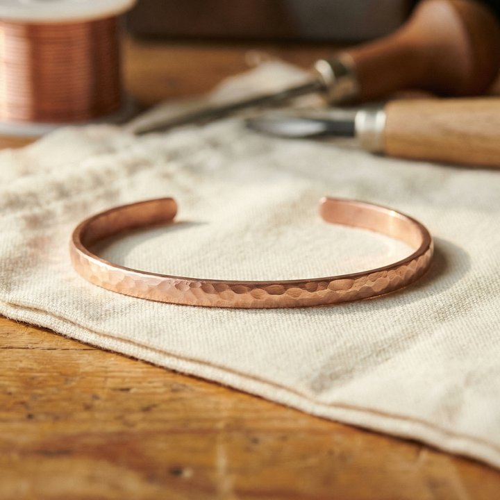 Ovia Copper Jewellery Sand Copper Anklet