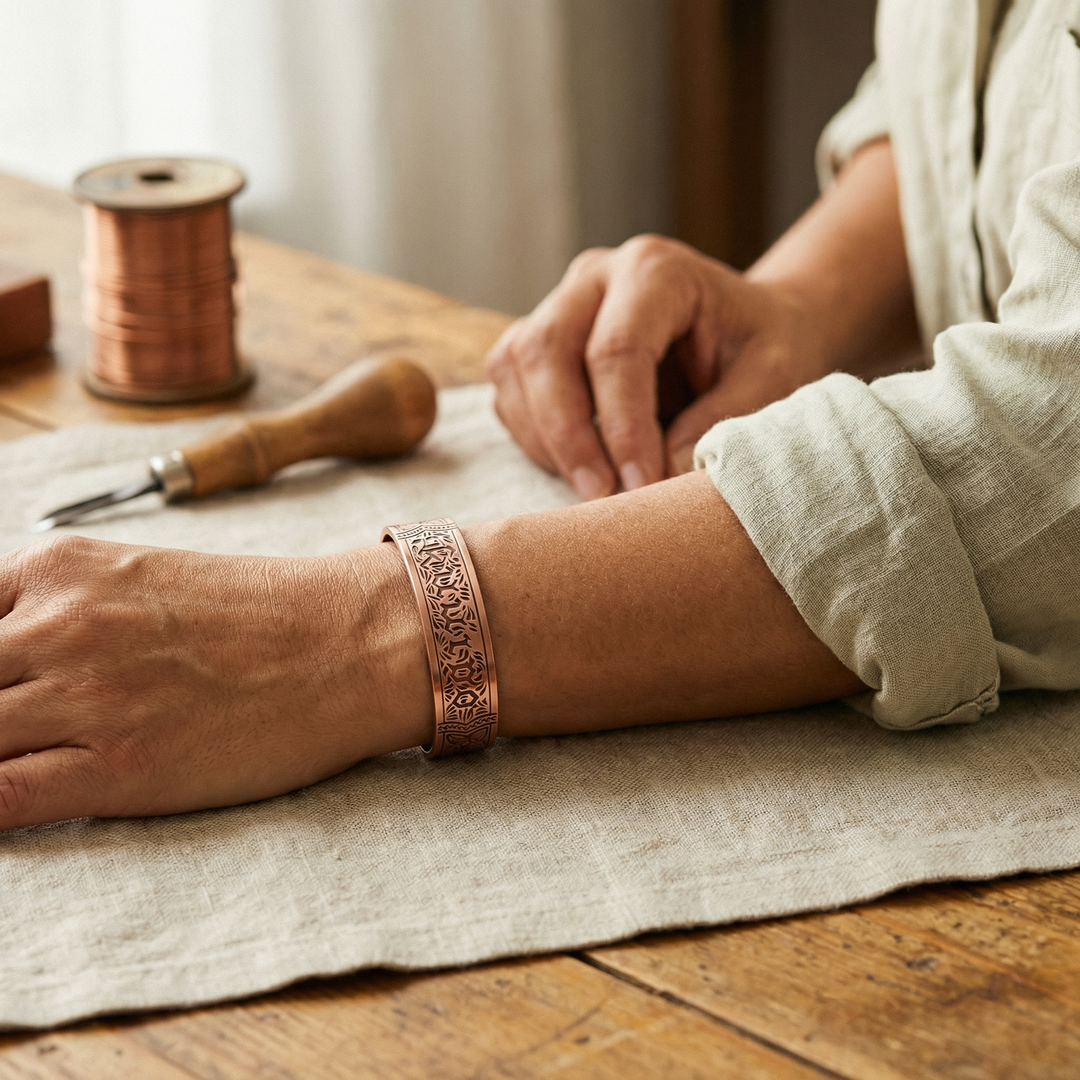 Ovia Copper Jewellery Drift Copper Bracelet