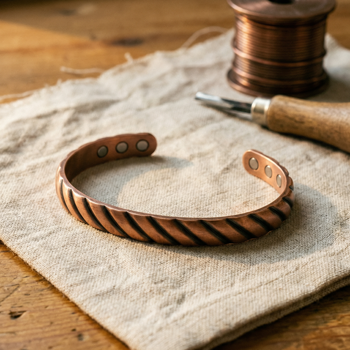 Ovia Copper Jewellery Thorn Copper Bracelet