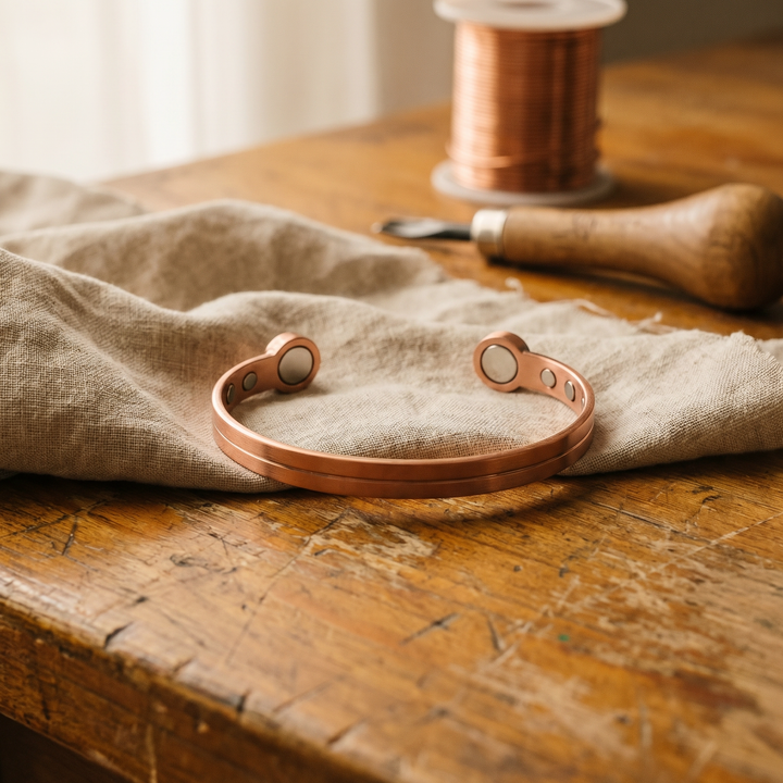 Ovia Copper Jewellery Wick Copper Bracelet