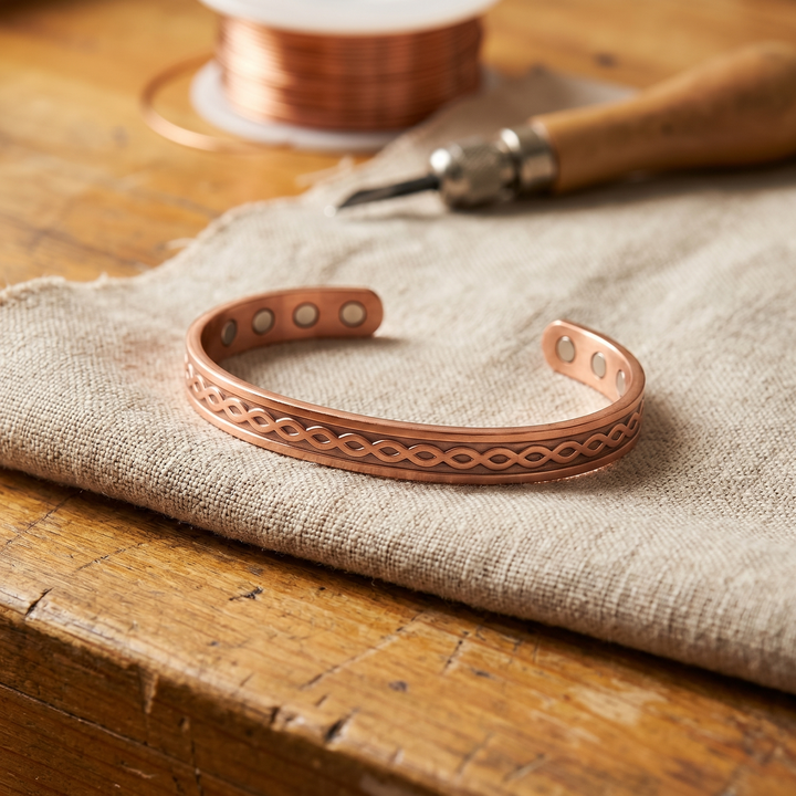 Ovia Copper Jewellery Current Copper Bracelet