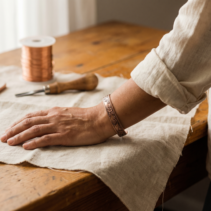 Ovia Copper Jewellery Knell Copper Bracelet