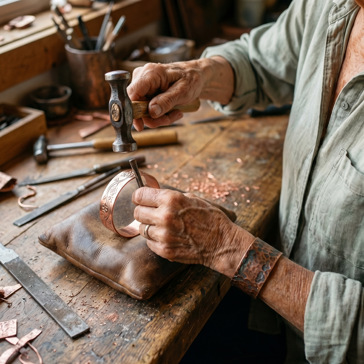 Ovia Copper Jewellery Knell Copper Bracelet