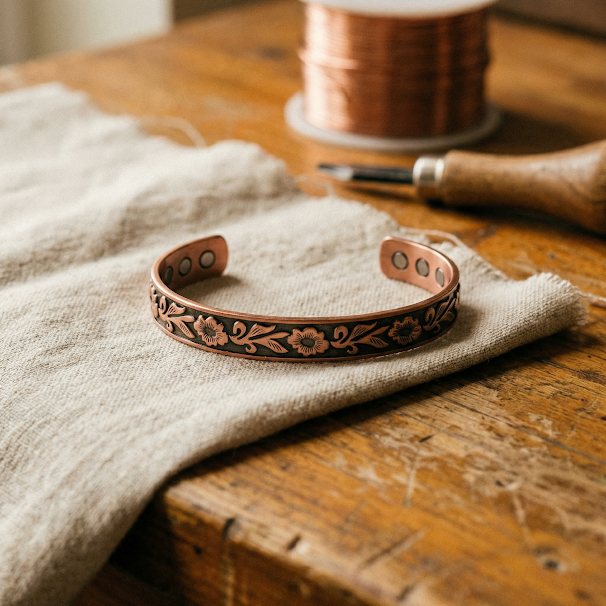 Ovia Copper Jewellery Vine Copper Bracelet